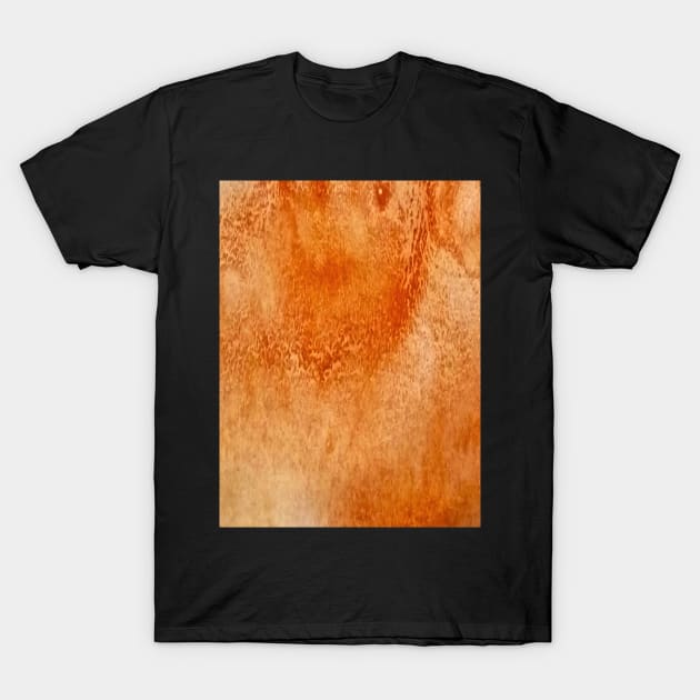 Orange watercolor gradient  design T-Shirt by Artistic_st